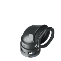 U6BBN48P48 Raccordo BN a 90° senza spigoli interni in poliammide IP66 cULus