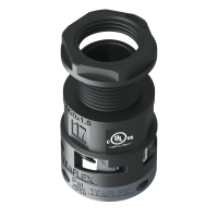 U6BSM17M20 Raccordo SM diritto filetto maschio in poliammide IP66 cULus