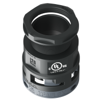 U6BSM36M40 Raccordo SM diritto filetto maschio in poliammide IP66 cULus