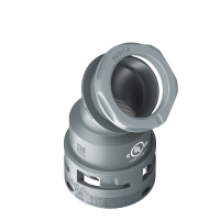 U6GBF36M40 Racor BF de 45° sin bordes internos en poliamida IP66