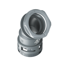 U6GBF36M50 Raccordo BF a 45° senza spigoli interni in poliammide IP66
