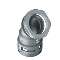 U6GBF36P36 Raccordo BF a 45° senza spigoli interni in poliammide IP66