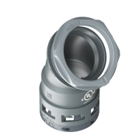 U6GBF48M63 Racor BF de 45° sin bordes internos en poliamida IP66