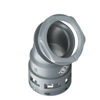 U6GBF48P48 Racor BF de 45° sin bordes internos en poliamida IP66
