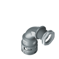 U6GBN17M20 Raccordo BN a 90° senza spigoli interni in poliammide IP66 cULus