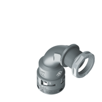 U6GBN17P13 Raccordo BN a 90° senza spigoli interni in poliammide IP66 cULus