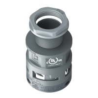 U6GSM23P16 Raccordo SM diritto filetto maschio in poliammide IP66 cULus
