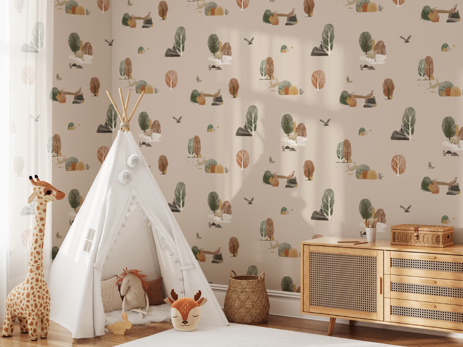unusual childrens wallpaper