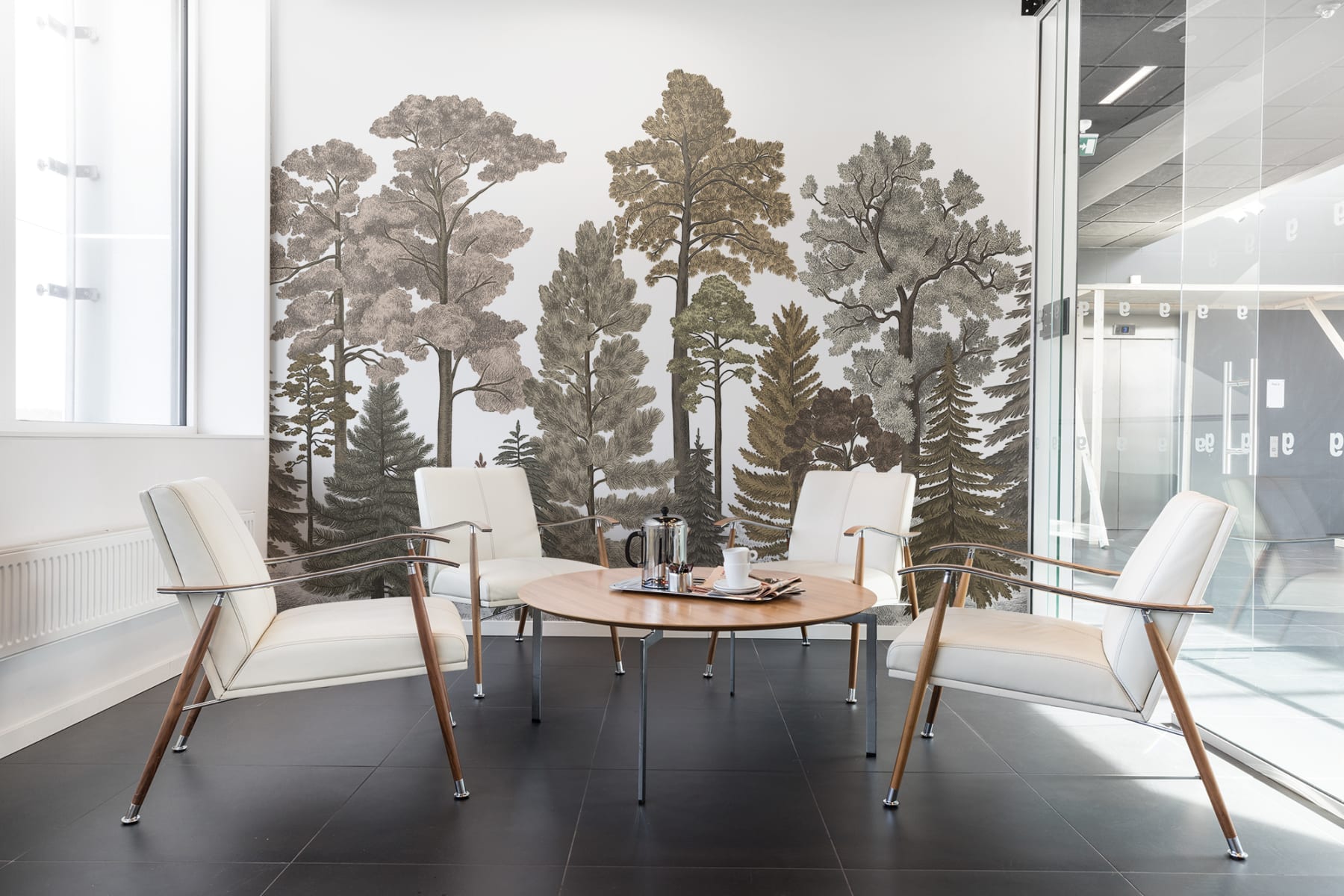 Scandinavian Bellewood, Fall - Wallpaper | Rebel Walls