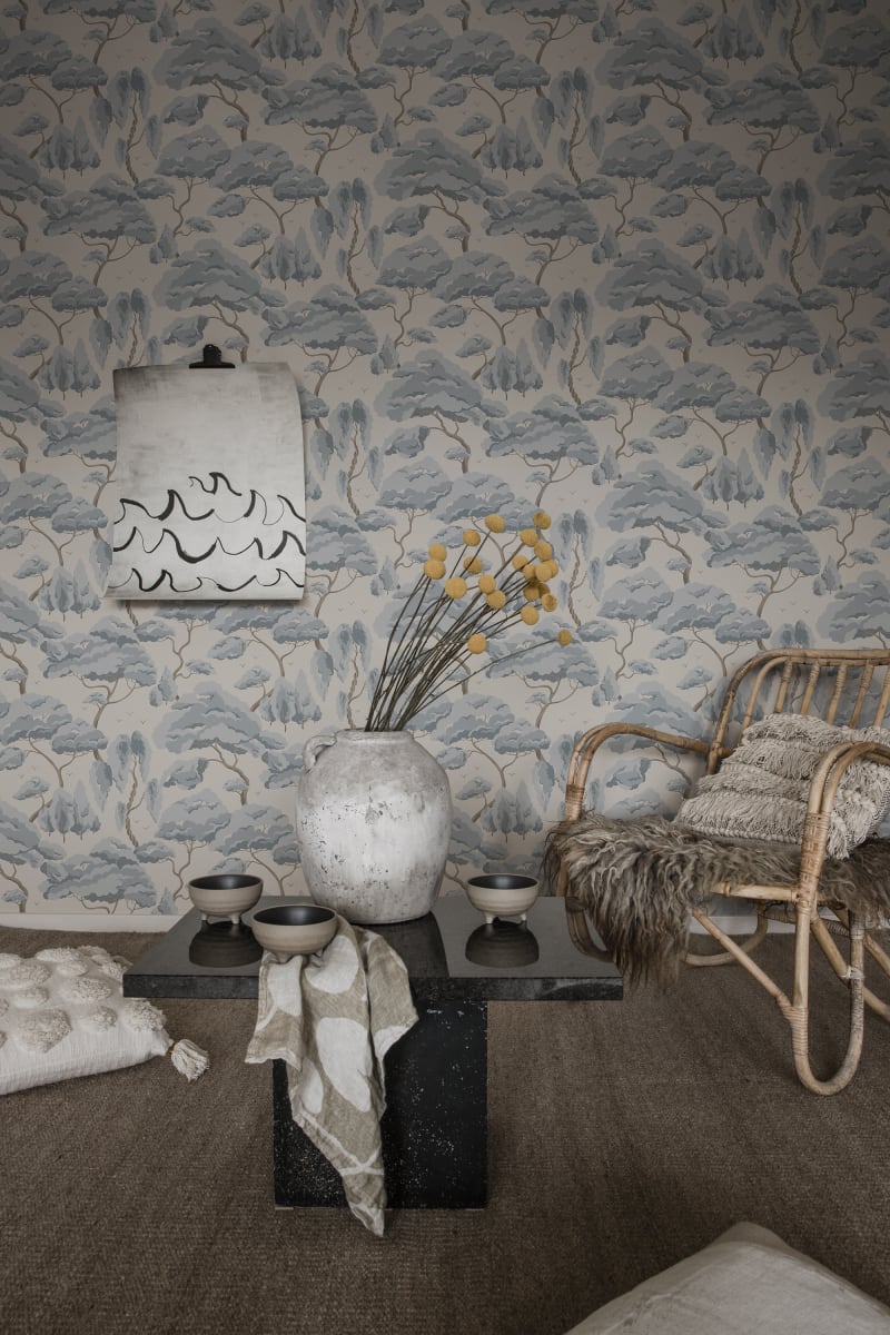 Melville in Pearl Wallpaper by Cole & Son – Vertigo Home