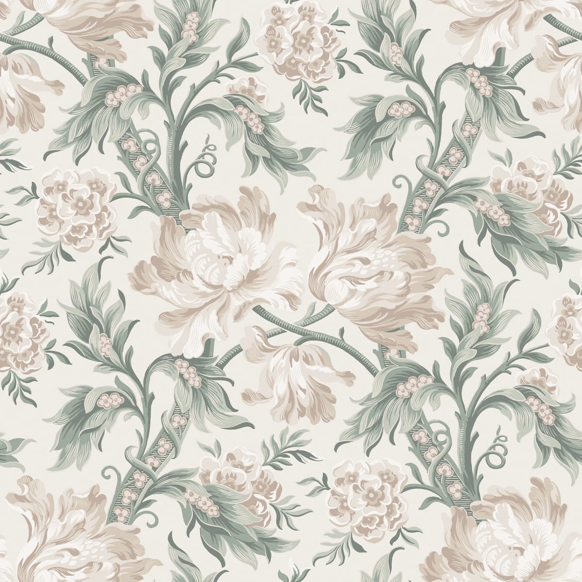 Amelia Blossoms Peel And Stick Removable Wallpaper | Love vs. Design