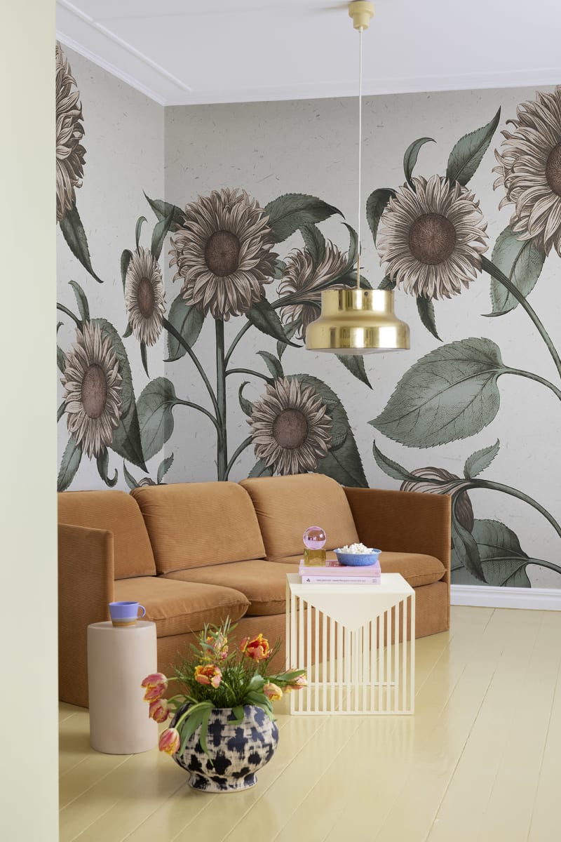 Sunflower Peach - Rebel Walls