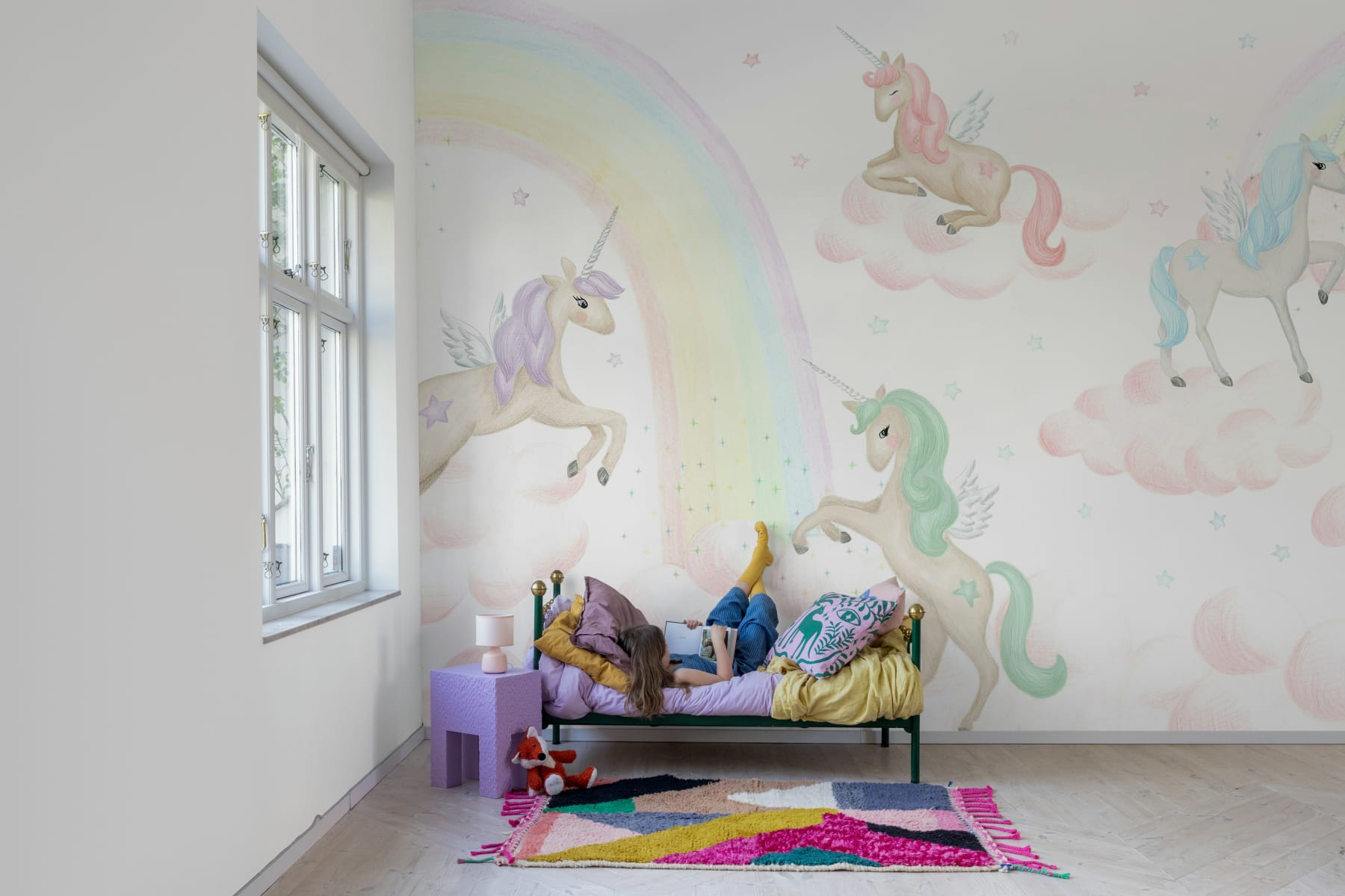 Unicorn Sky, Pink Rebel Walls