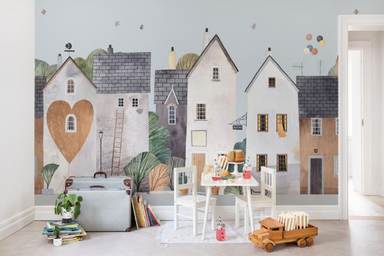 Cute Village, Pastel