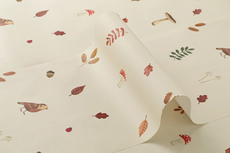 Birds on the Move Mushrooms in Beige Birds on the Move Mushrooms in Beige