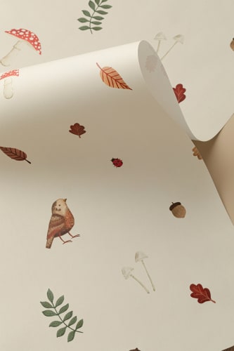 Birds on the Move Mushrooms in Beige Birds on the Move Mushrooms in Beige