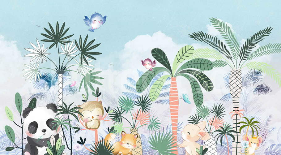 rainforest wallpaper kids