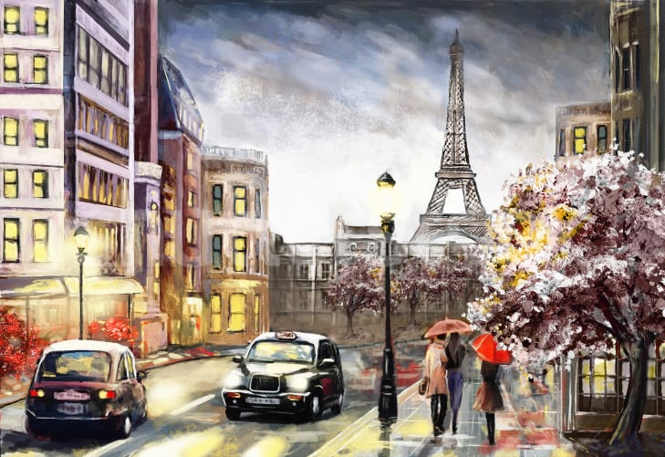 Artistic Essence of Paris