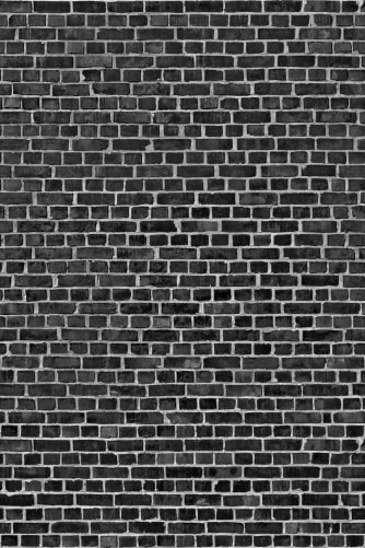Wallpaper that looks like black bricks