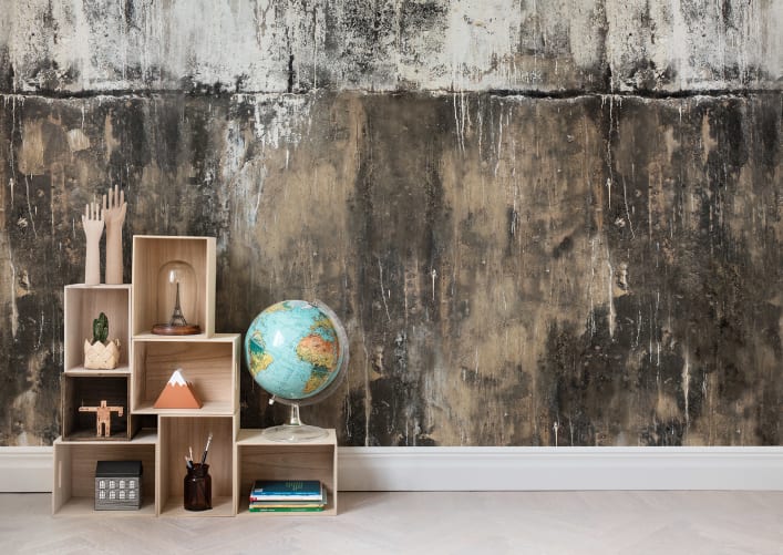 Roughness from a New York building as a wall mural for your home