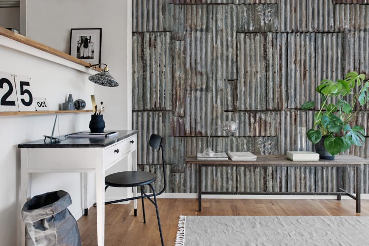 Un design en métal brut