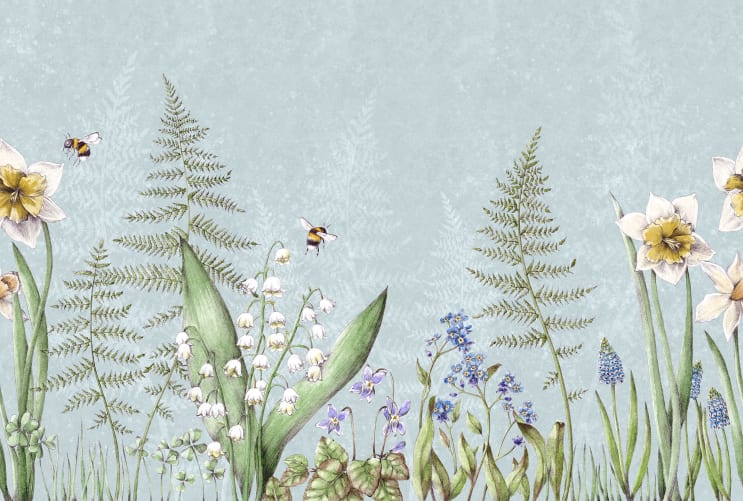 Bumblebee, Light Blue