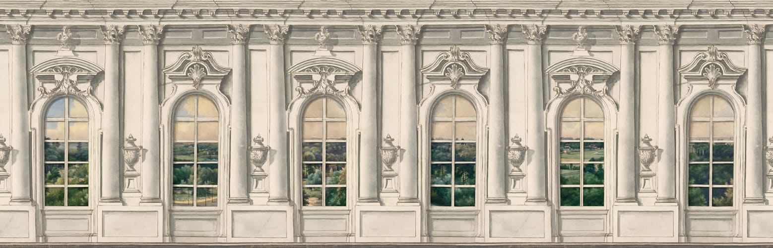 Panoramablick aufs Schloss