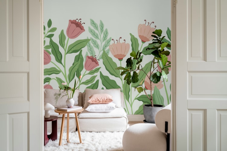 Rosa Floral Pop