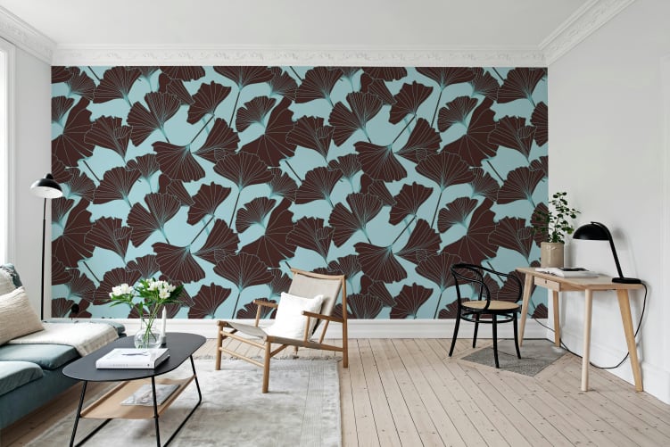 Turquoise Ginko Elegance