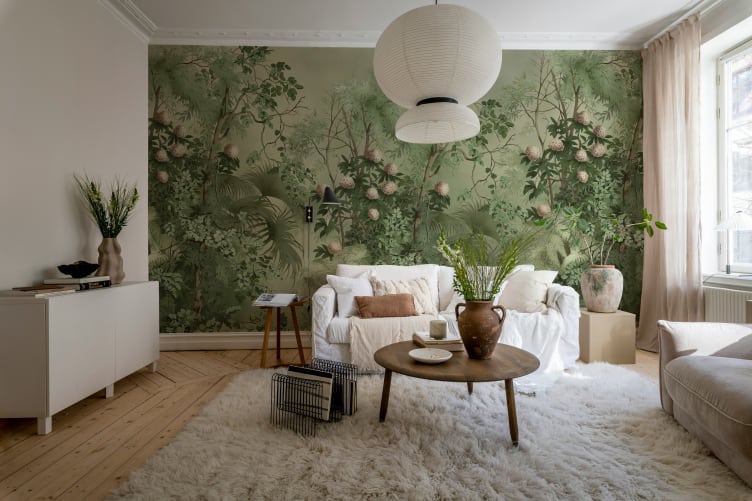 Upptäck den frodiga gröna regnskogen med Tropical Bush