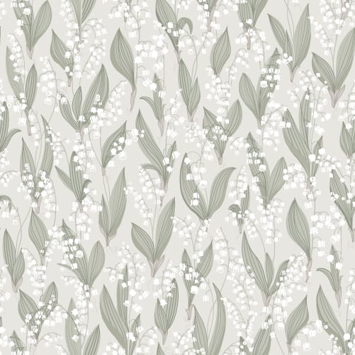 green and white wallpaper uk
