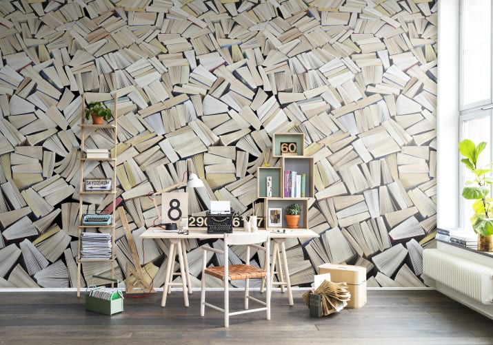 modern book wallpaper