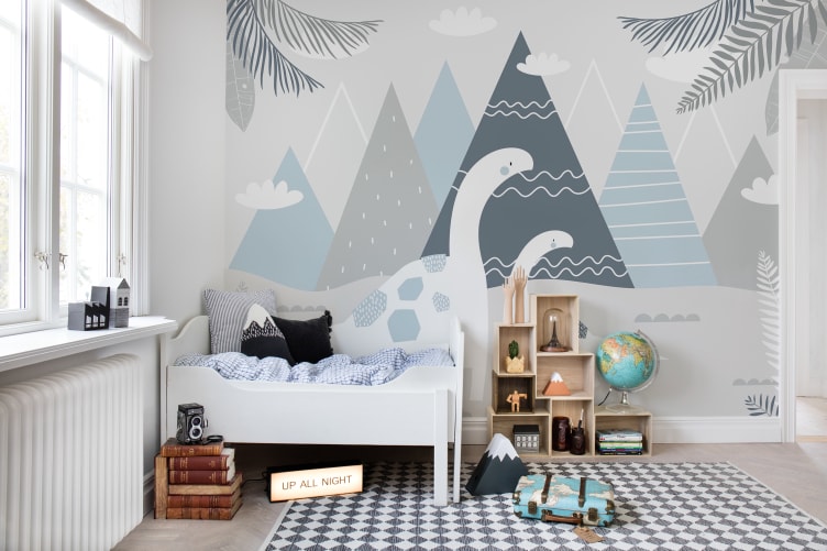 dinosaur geometric wallpaper