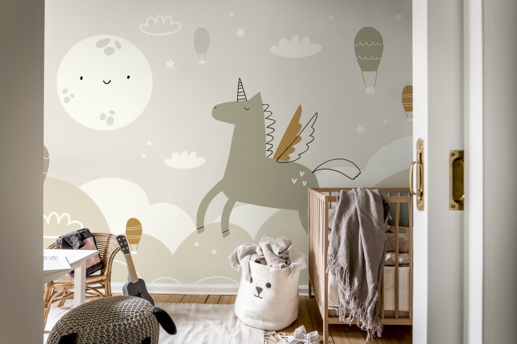 flying unicorn real photo