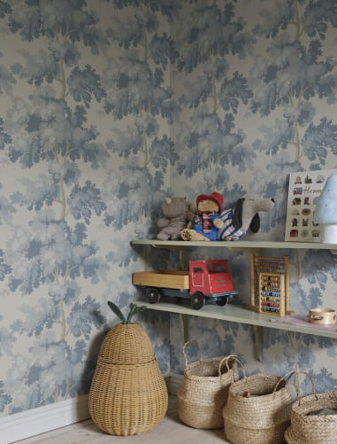 light blue wallpaper uk