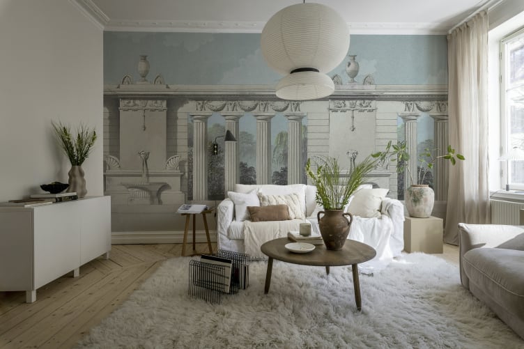 classic living wallpaper