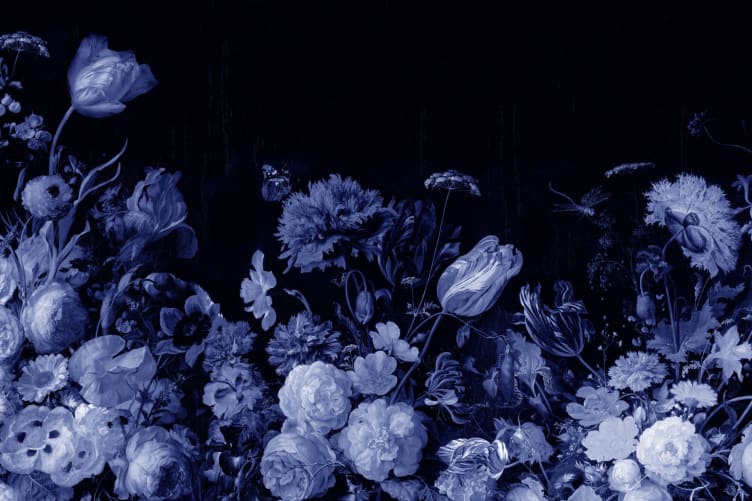 blue blossom wallpaper
