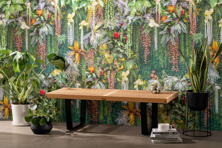 garden inspired wallpaper
