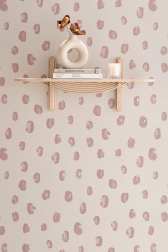 leopard wallpaper pink