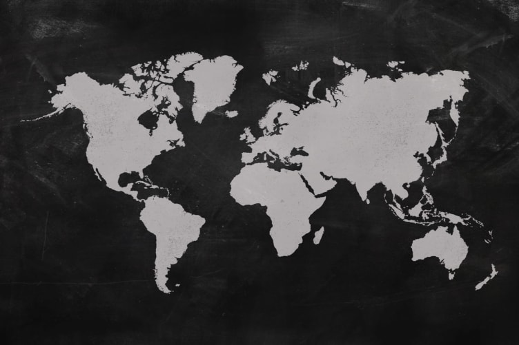 world wallpaper map