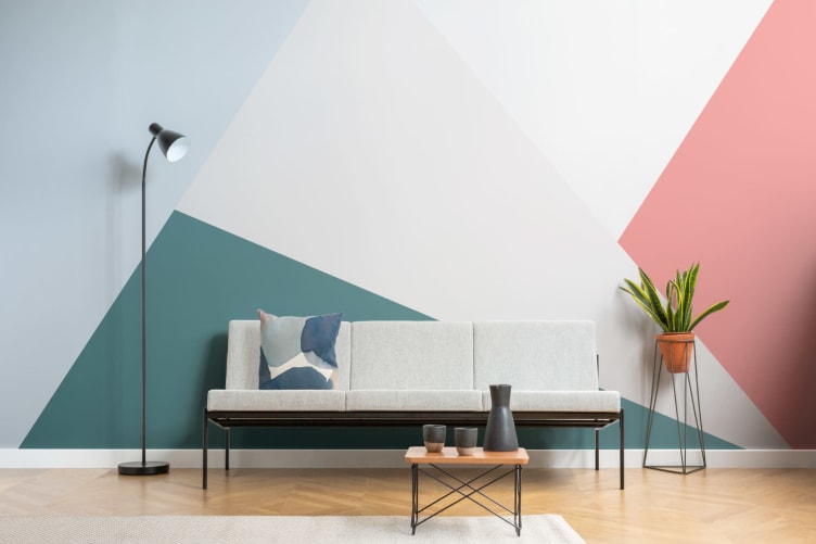 bright modern wallpaper
