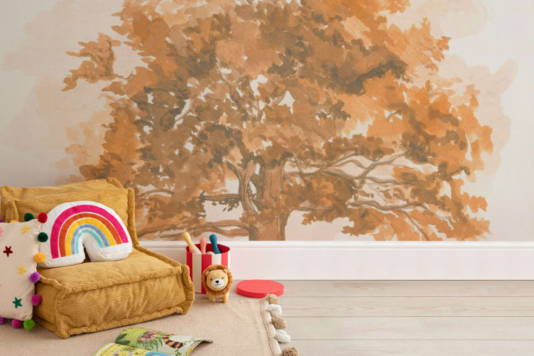 oak tree wallpaper mural