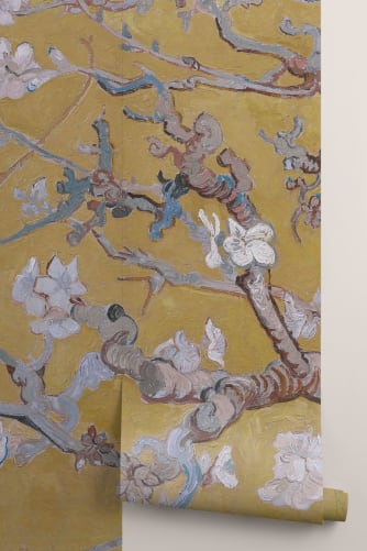 Arazzo Da Parete Grande Mandala Acquerello Girasole - Per Decorazione, Copridivano, Tenda O Telo Mare, Tessuto Leggero