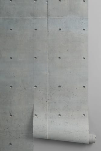 can you put wallpaper on concrete