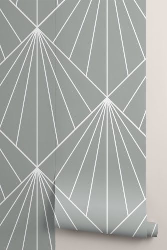 geometric grey wallpaper