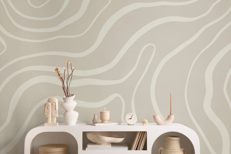 white abstract lines wallpaper