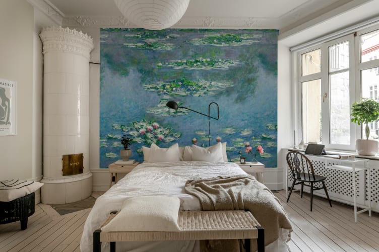 monet inspired wallpaper