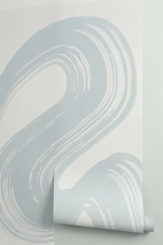 swirl blown vinyl wallpaper