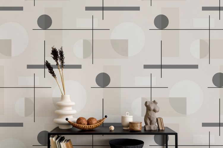 abstract geometric design wallpaper