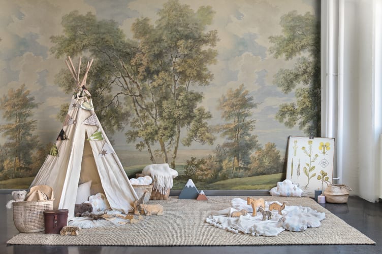 teepee wallpaper